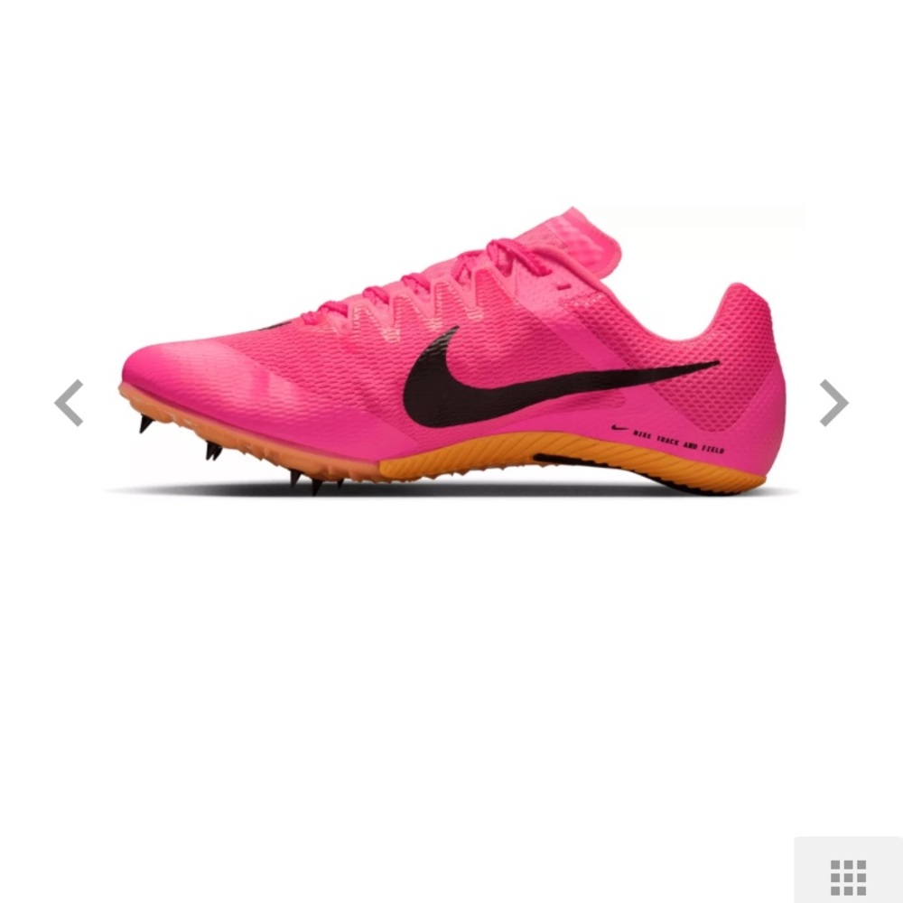 Pink Nike Zoom Rival Track And Field Spikes Gem
